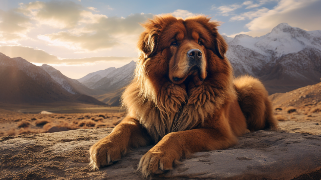 Tibetdogge (Tibetan Mastiff) – Die größten Hunderassen der Welt