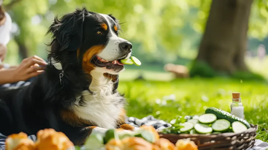 Leckere Gurke für Hunde! Aber: Dürfen Hunde Gurken essen?
