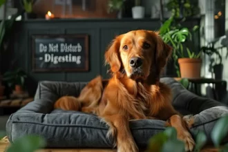 Grad gefressen, aber: Wie lange verdaut ein Hund und was muss beachtet werden in dieser Zeit?