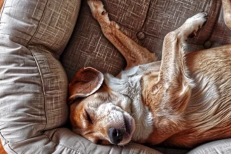 Der Hund atmet schnell im schlaf - Ist er krank? Oder hat er Angst?