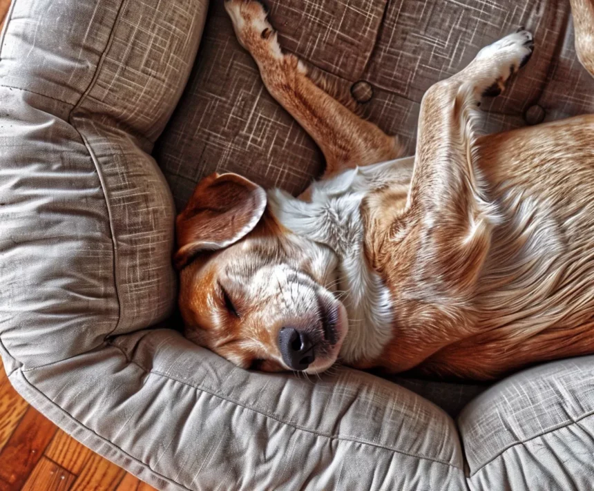 Der Hund atmet schnell im schlaf - Ist er krank? Oder hat er Angst?