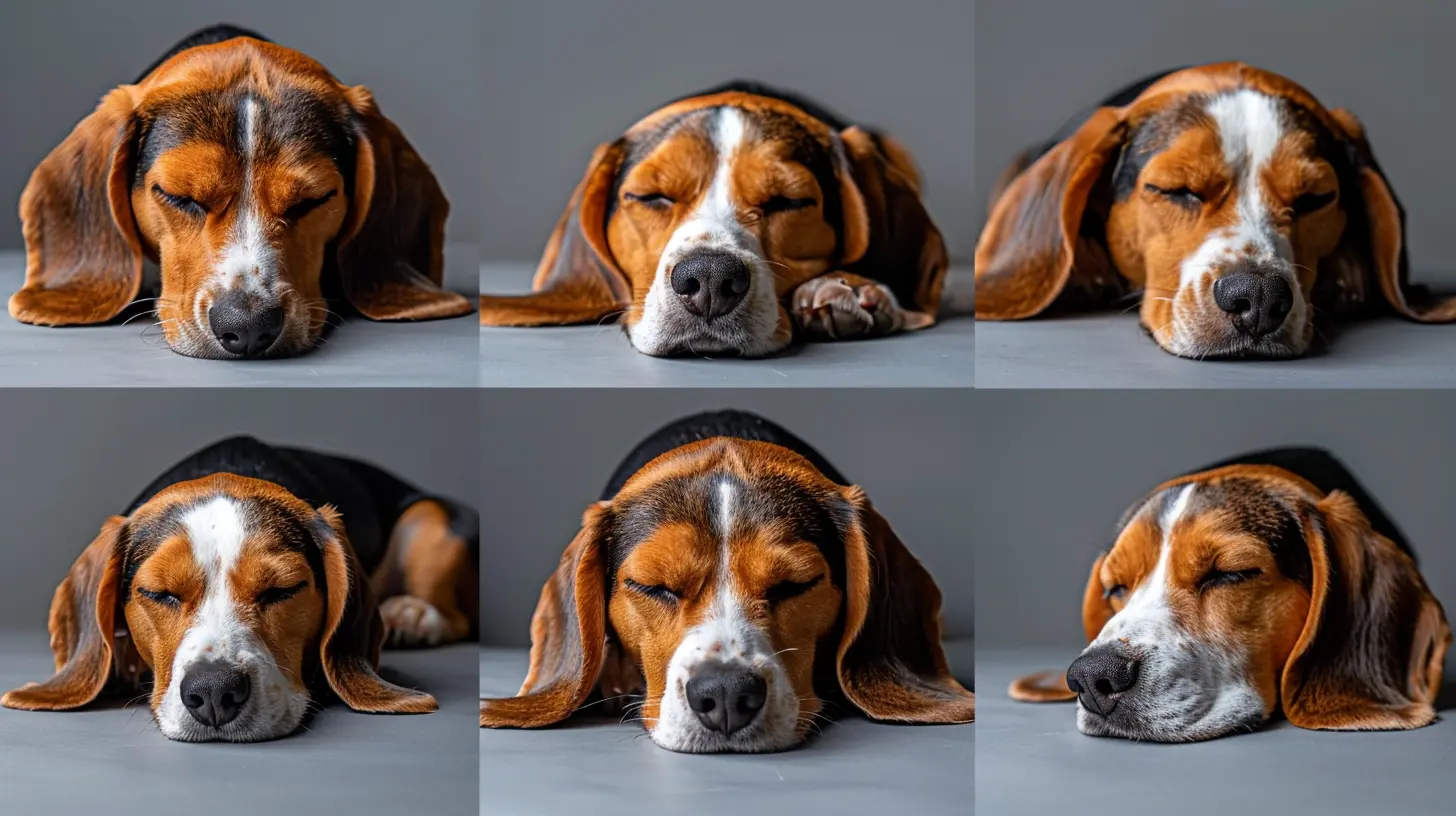 Schlafbedürfnis bei älteren und kranken Hunden