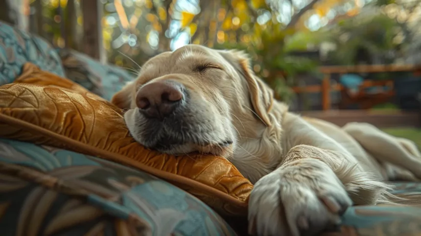 Wie lange schlafen Hunde - Und schlafen sie tief und fest?