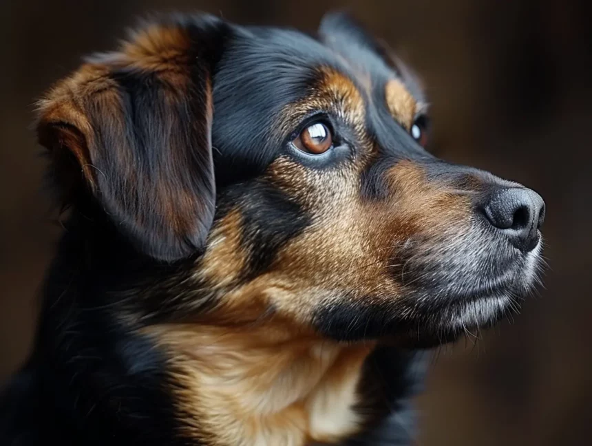 Schäferhund Dobermann Mix: Kraftvoller Hybridhund.