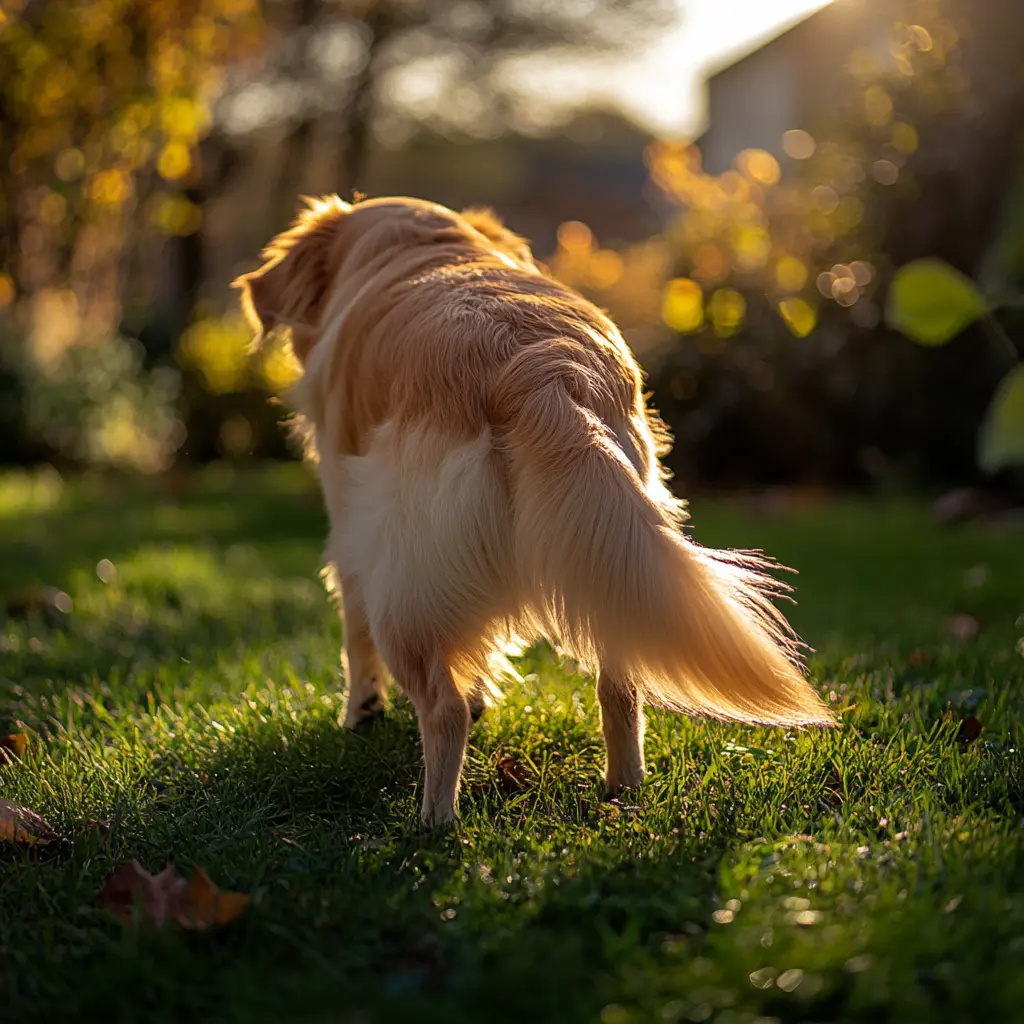 Hund beißt sich in den Schwanz / Rute - Warum macht er das?