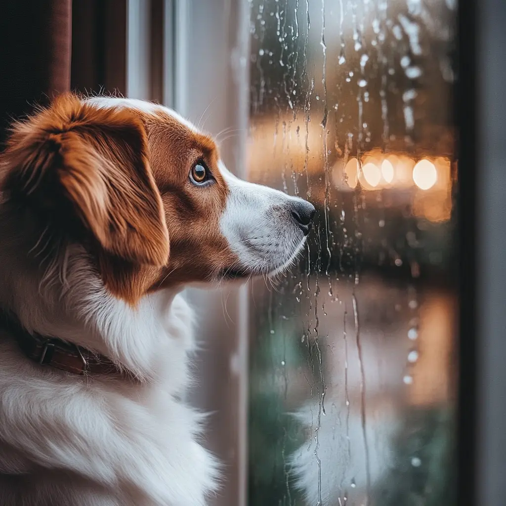 Hund hat Angst vor Gewitter: Was kann man tun, und warum haben sie so Angst?