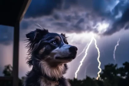 Hund hat Angst vor Gewitter: Was kann man tun, und warum haben sie so Angst?